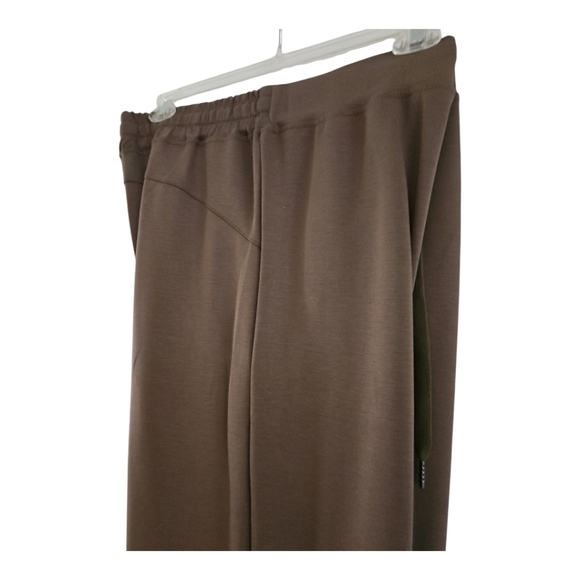 Track / Lounge Set Size 1X Brown Jacket Pants 2 Pc Tracksuit New - Picture 5 of 9